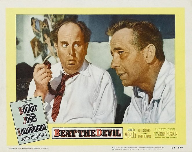 Pobij diabła - Lobby karty - Robert Morley, Humphrey Bogart