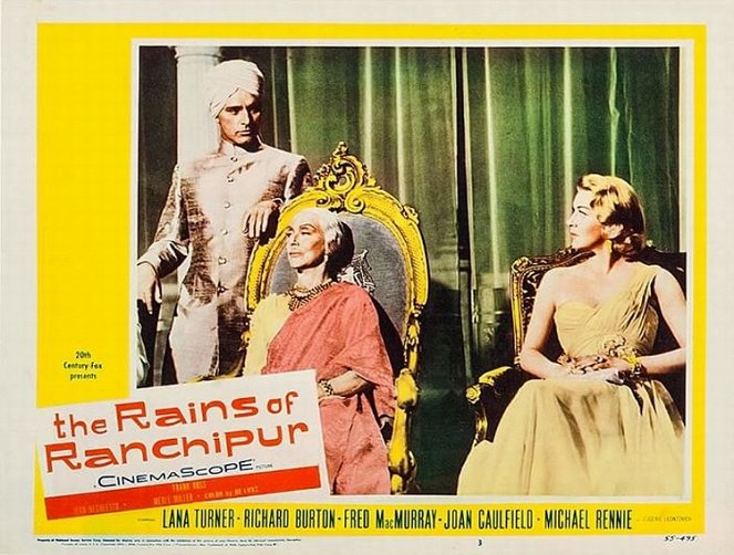 The Rains of Ranchipur - Lobbykarten