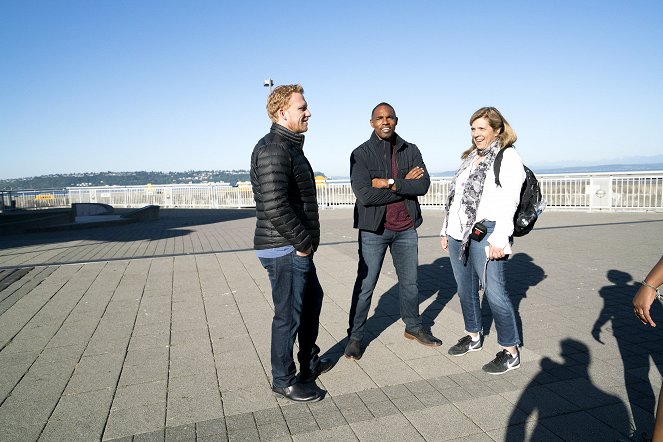 Grey's Anatomy - Tous dans le même bateau - Tournage - Kevin McKidd, Jason George