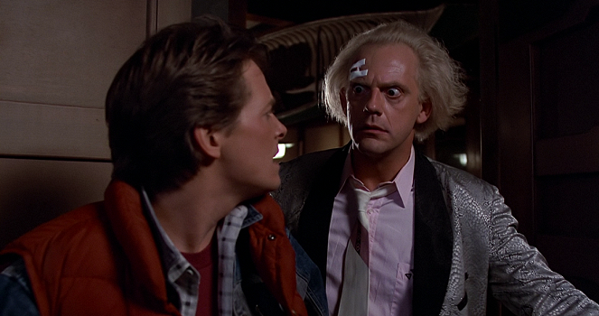 Back to the Future - Van film - Michael J. Fox, Christopher Lloyd