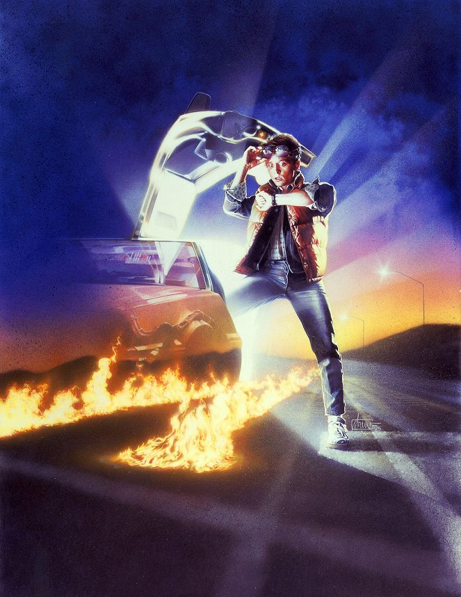 Zurück in die Zukunft - Werbefoto - Michael J. Fox