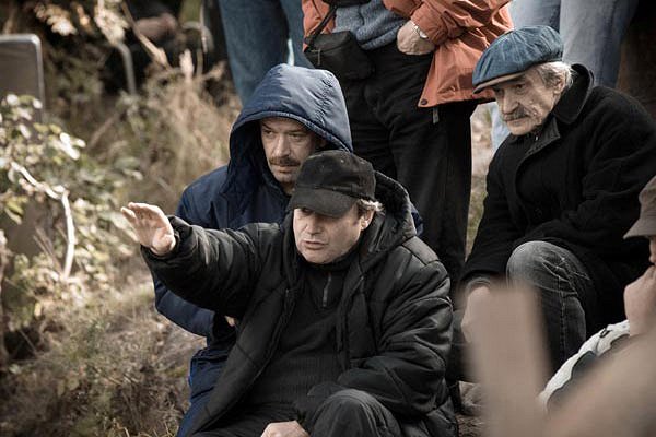 Edge of War - Zug des Todes - Dreharbeiten - Vladimir Mashkov, Aleksey Uchitel