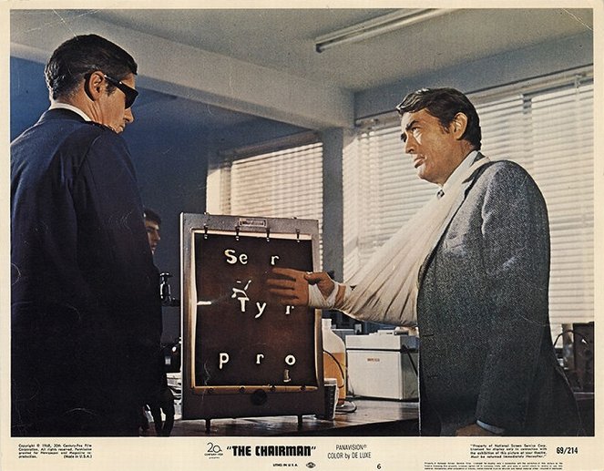 The Chairman - Lobby karty - Gregory Peck