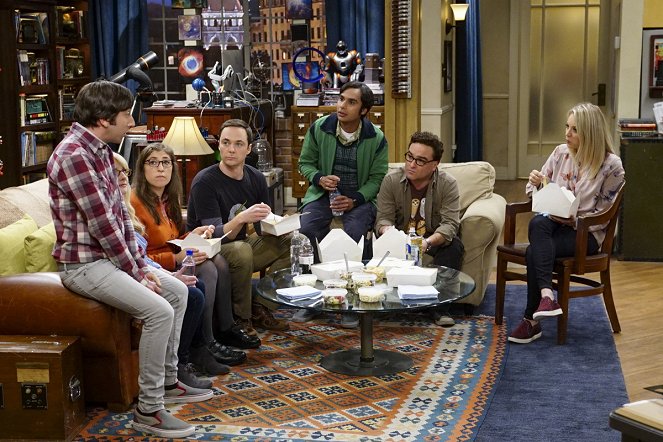 The Big Bang Theory - Season 11 - The Explosion Implosion - Photos - Simon Helberg, Mayim Bialik, Jim Parsons, Kunal Nayyar, Johnny Galecki, Kaley Cuoco