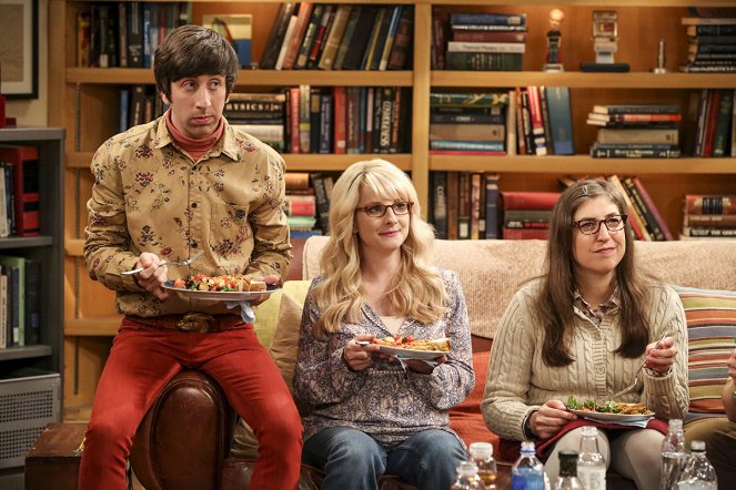 The Big Bang Theory - The Collaboration Contamination - Photos - Simon Helberg, Melissa Rauch, Mayim Bialik