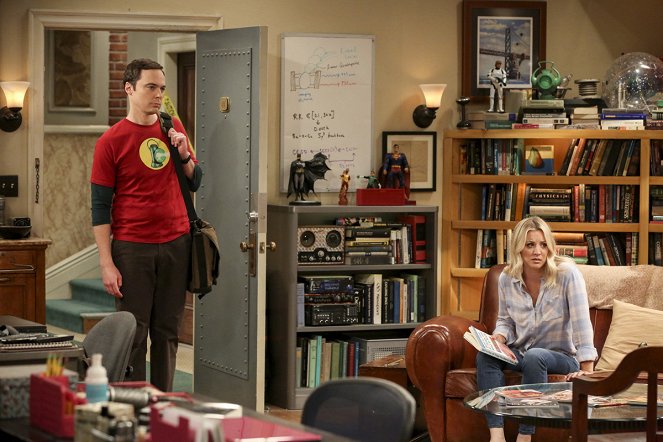 The Big Bang Theory - The Collaboration Contamination - Van film - Jim Parsons, Kaley Cuoco