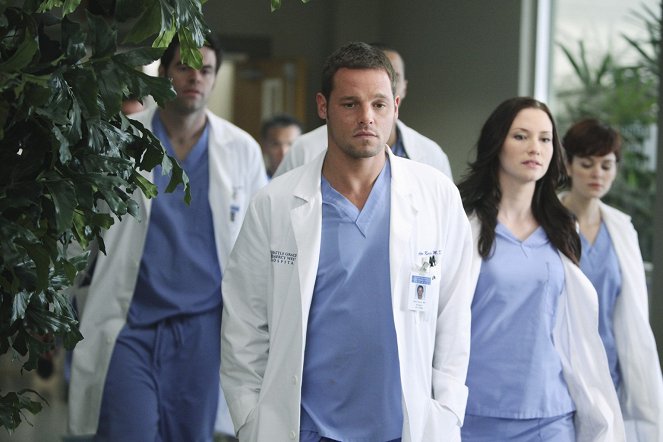 Grey's Anatomy - State of Love and Trust - Van film - Justin Chambers, Chyler Leigh