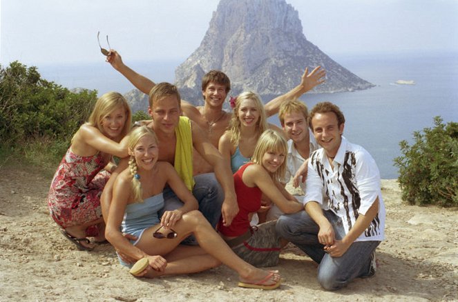 Pura vida Ibiza - Del rodaje - Judith Richter, Tom Wlaschiha, Kristian Kiehling, Julia Dietze, Maxi Warwel, Michael Krabbe