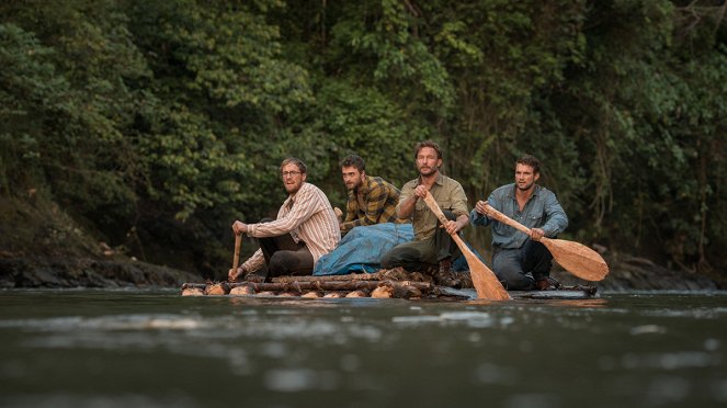 Dzsungel - Filmfotók - Joel Jackson, Daniel Radcliffe, Thomas Kretschmann, Alex Russell