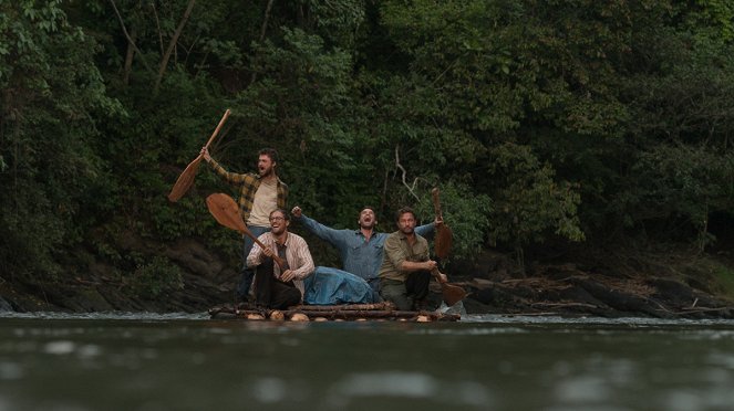 Dzsungel - Filmfotók - Daniel Radcliffe, Joel Jackson, Alex Russell, Thomas Kretschmann