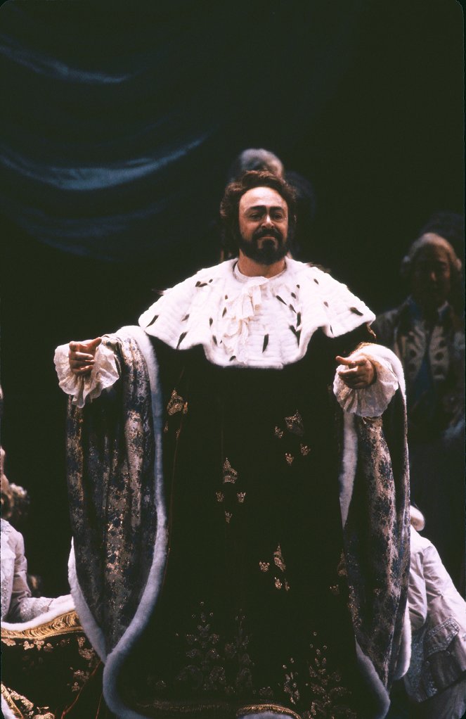 Ballo in maschera, Un - Van film - Luciano Pavarotti