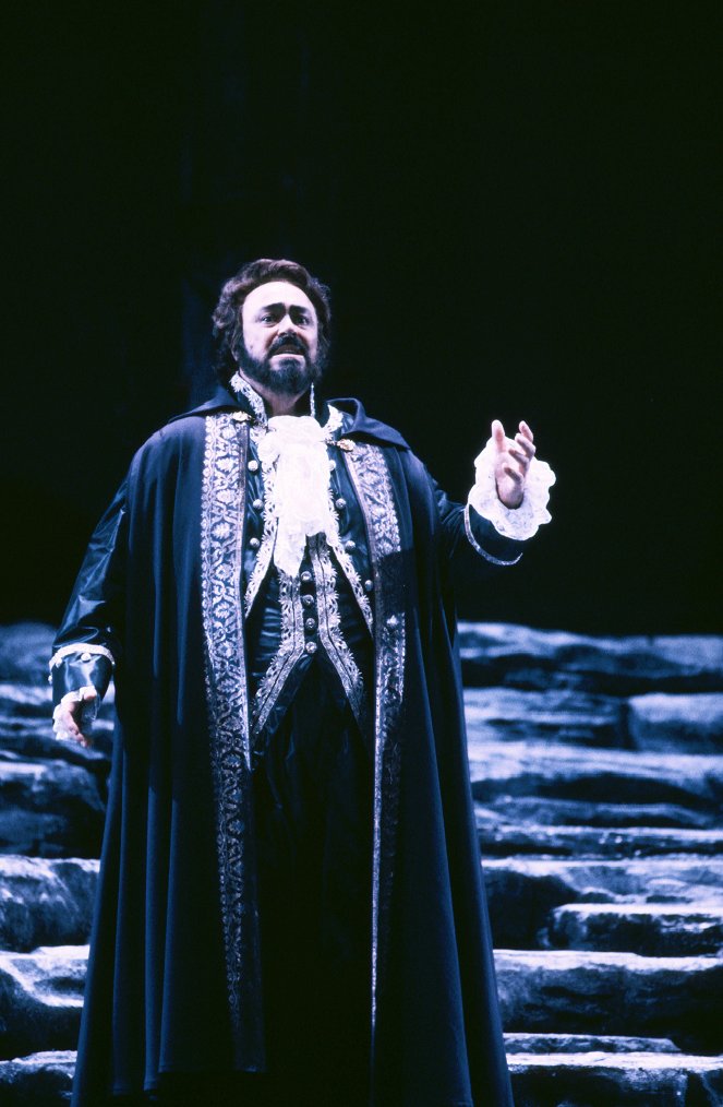 Ballo in maschera, Un - Van film - Luciano Pavarotti
