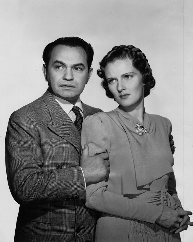 Der letzte Gangster - Werbefoto - Edward G. Robinson, Rose Stradner