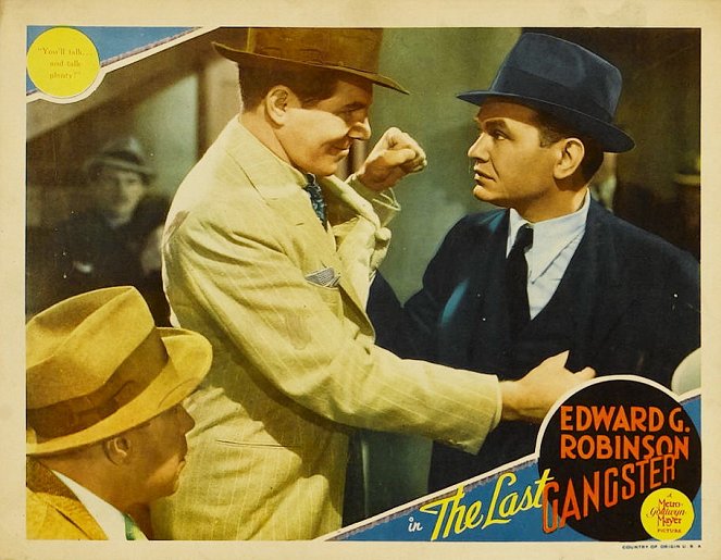 The Last Gangster - Lobbykaarten - Alan Baxter, Edward G. Robinson