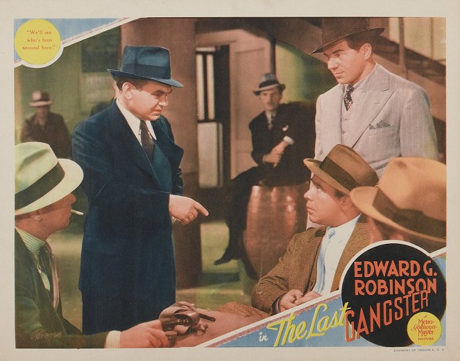 The Last Gangster - Fotocromos - Edward G. Robinson