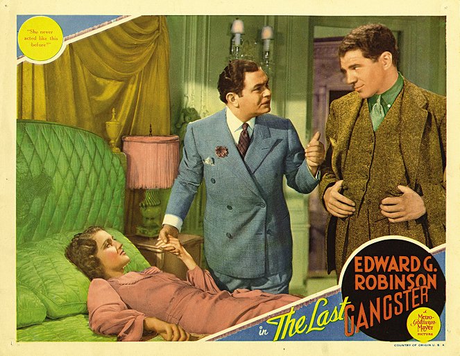 The Last Gangster - Cartões lobby - Rose Stradner, Edward G. Robinson, Lionel Stander