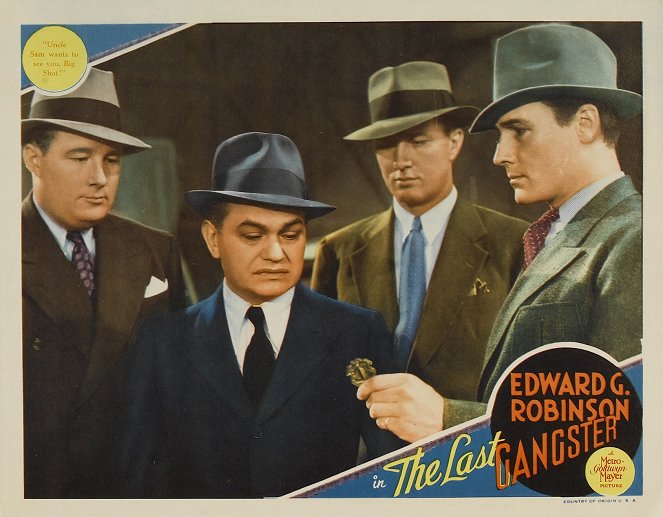Der letzte Gangster - Lobbykarten - Edward G. Robinson