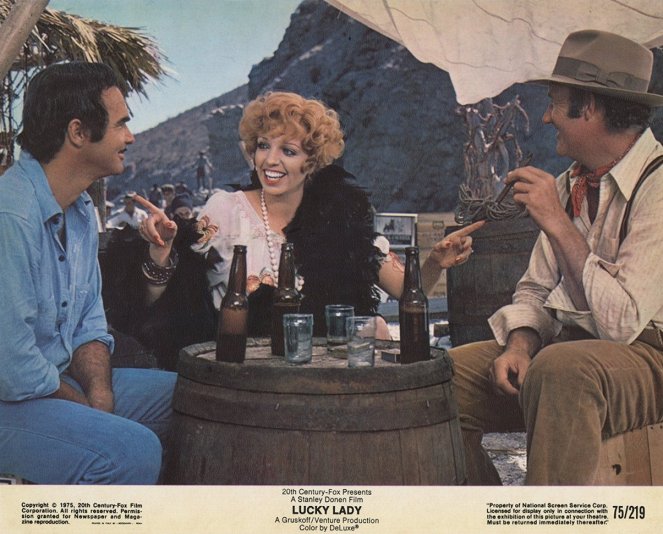 Viskiseikkailu Lucky Ladyllä - Mainoskuvat - Burt Reynolds, Liza Minnelli, Gene Hackman