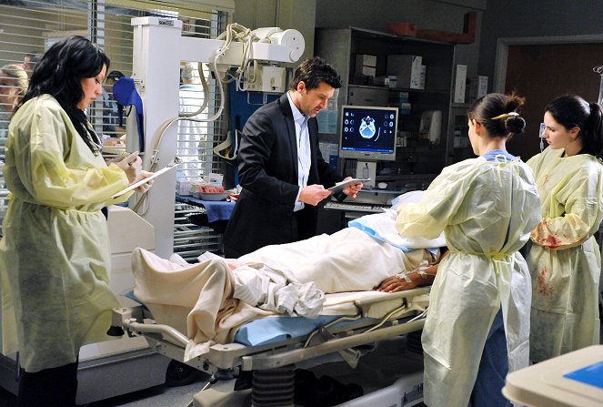 Grey's Anatomy - Valentine's Day Massacre - Photos - Sara Ramirez, Patrick Dempsey