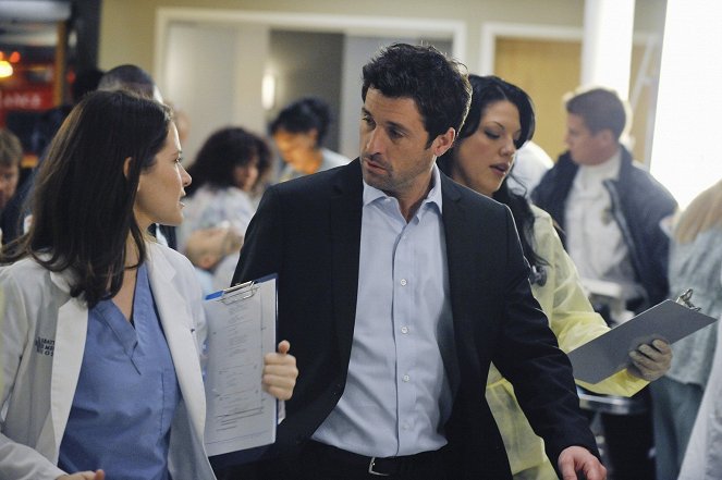 Grey's Anatomy - Season 6 - Valentine's Day Massacre - Van film - Sarah Drew, Patrick Dempsey, Sara Ramirez