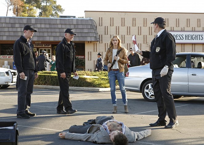 Agenci NCIS - Przeczucie - Z filmu - Sean Murray, Mark Harmon, Emily Wickersham