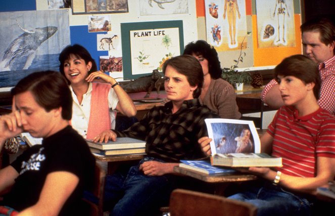 Školák vlkodlak - Z filmu - Jerry Levine, Susan Ursitti, Michael J. Fox