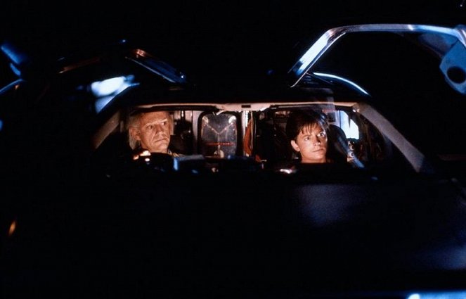 Powrót do przyszłości II - Z filmu - Christopher Lloyd, Michael J. Fox