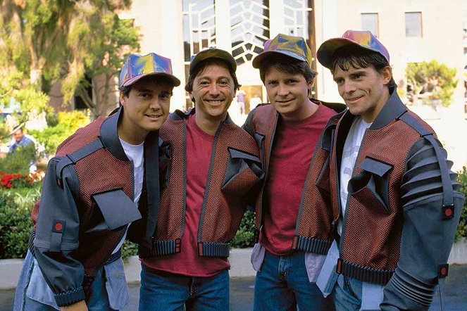 Návrat do budúcnosti 2 - Z nakrúcania - Michael J. Fox