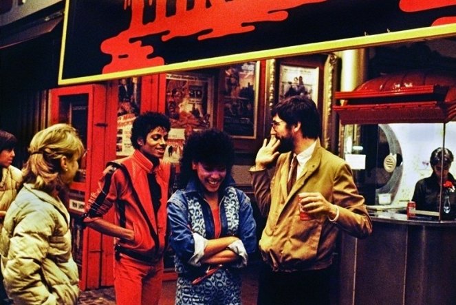 Michael Jackson: Thriller - Forgatási fotók - Michael Jackson, Angela Bassett, John Landis