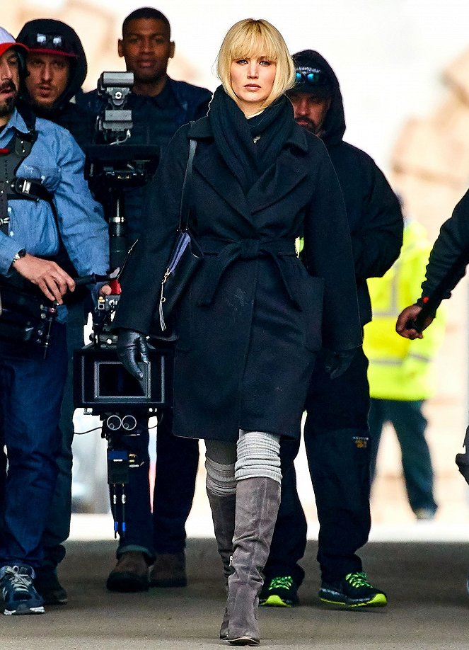 Vörös veréb - Forgatási fotók - Jennifer Lawrence
