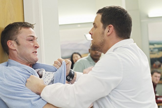 Grey's Anatomy - Sympathy for the Parents - Van film - Jake McLaughlin, Justin Chambers