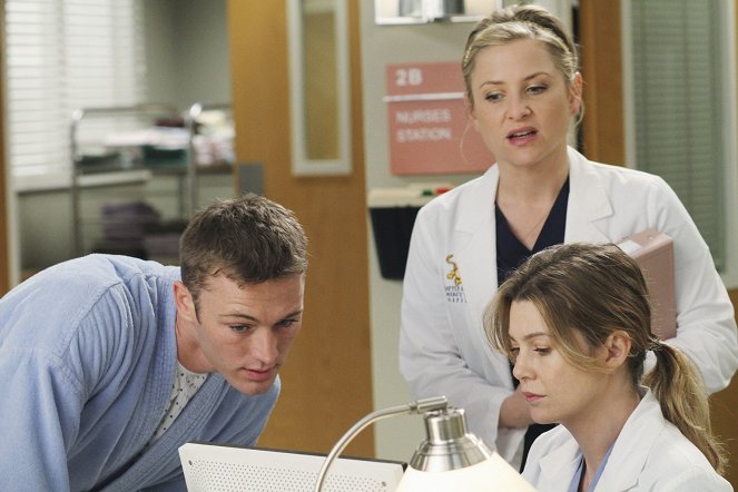 Grey's Anatomy - Sympathy for the Parents - Van film - Jake McLaughlin, Jessica Capshaw, Ellen Pompeo