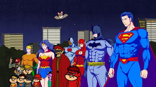 DC Super Heroes vs. Taka No Cumedan - Kuvat elokuvasta