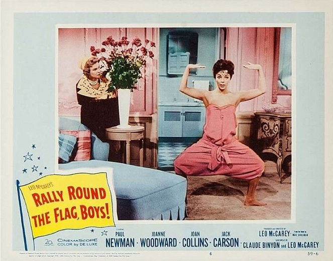 Rally 'Round the Flag, Boys! - Fotosky - Joanne Woodward, Joan Collins