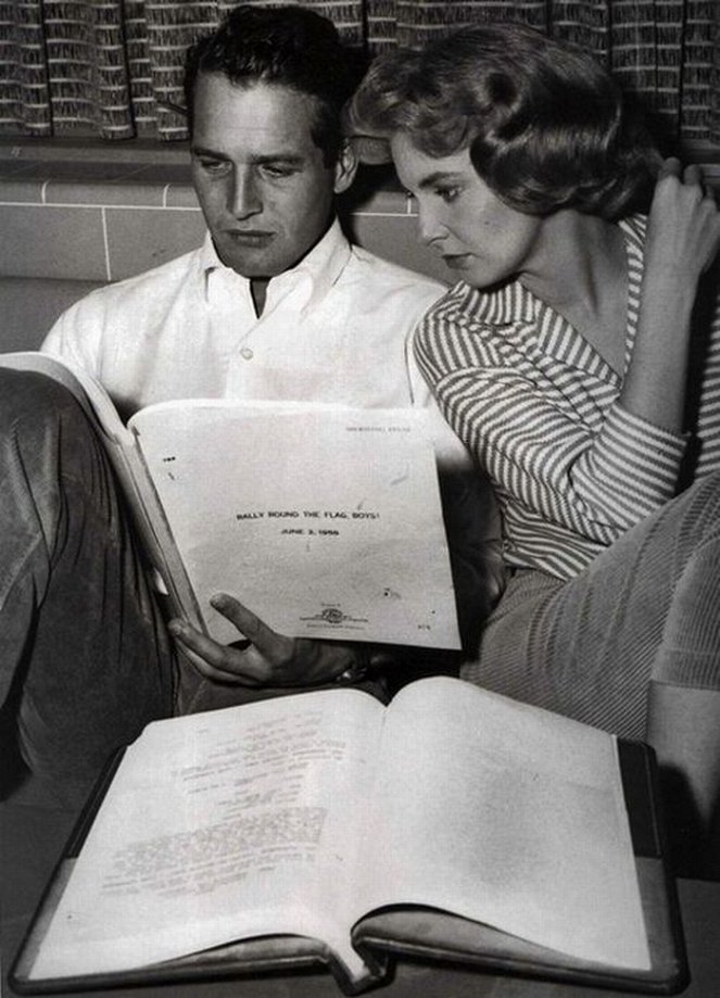 Un marido en apuros - Del rodaje - Paul Newman, Joanne Woodward