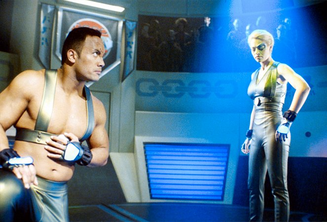 Star Trek: Voyager - Tsunkatse - Photos - Dwayne Johnson, Jeri Ryan