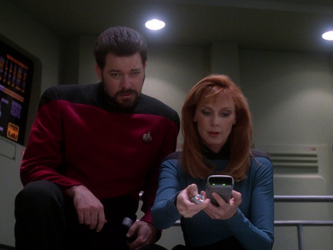 Star Trek: Następne pokolenie - Dziennik porucznik Uhnari - Z filmu - Jonathan Frakes, Gates McFadden