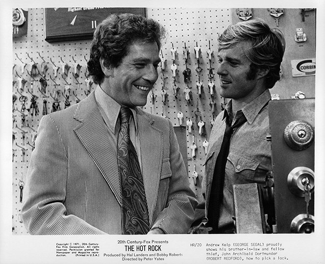 Les Quatre Malfrats - Cartes de lobby - George Segal, Robert Redford