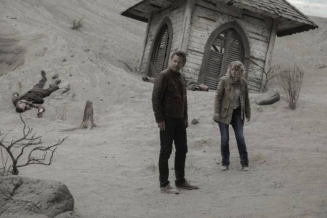 Supernatural - Season 13 - The Rising Son - Kuvat elokuvasta - Mark Pellegrino, Aubrey Arnason