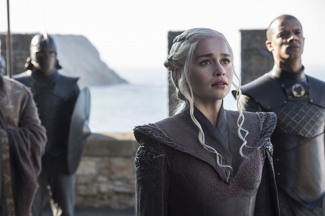 Game of Thrones - Dragonstone - Photos - Emilia Clarke, Jacob Anderson