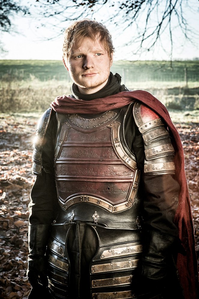 Game Of Thrones - Drachenstein - Werbefoto - Ed Sheeran