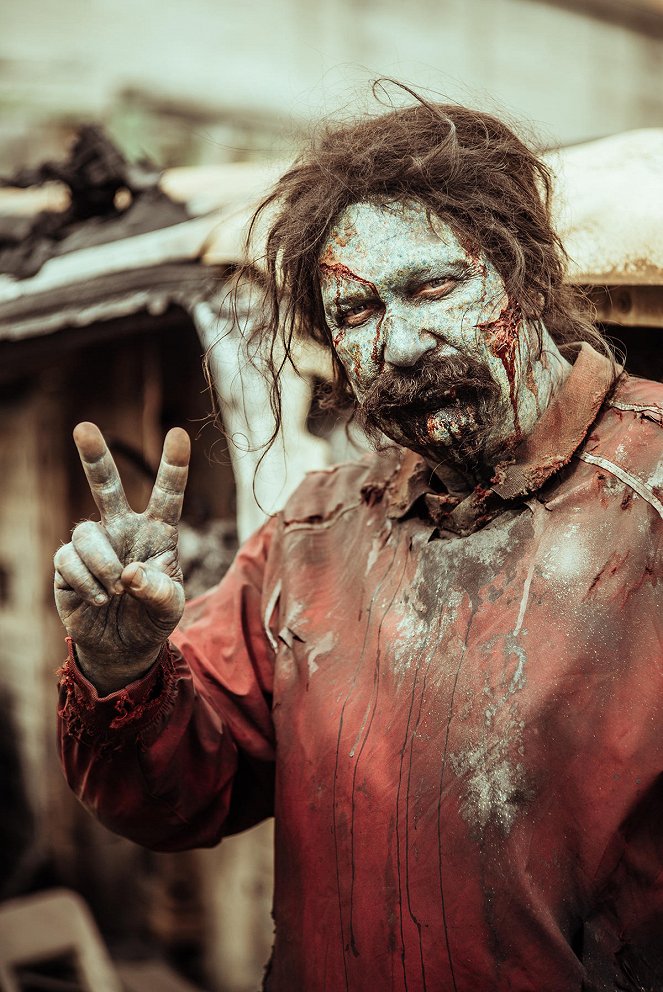 Z Nation - Escorpion and the Red Hand - Del rodaje