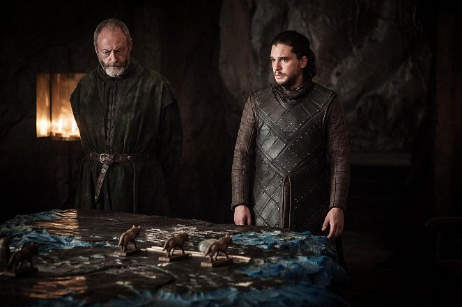 Game of Thrones - Season 7 - Eastwatch - Photos - Liam Cunningham, Kit Harington