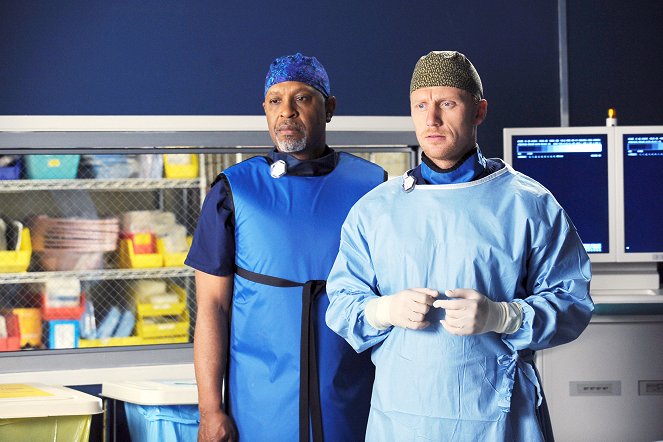 Chirurgové - Hledání stavu blaženosti - Z filmu - James Pickens Jr., Kevin McKidd