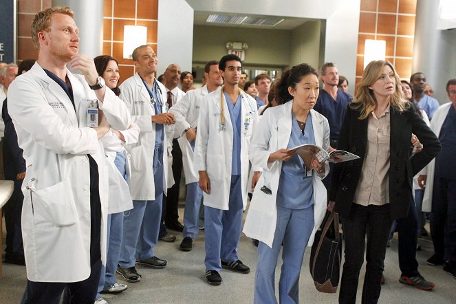 Grey's Anatomy - Die jungen Ärzte - Neugeboren - Filmfotos - Kevin McKidd, Chyler Leigh, Jesse Williams, Sandra Oh, Ellen Pompeo