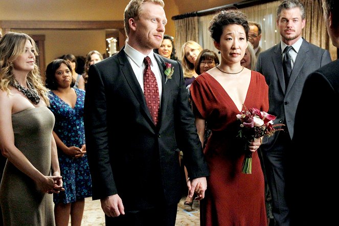 Grey's Anatomy - Season 7 - With You I'm Born Again - Photos - Ellen Pompeo, Chandra Wilson, Kevin McKidd, Sandra Oh, Eric Dane