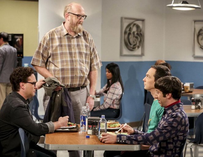 The Big Bang Theory - Die Geologen-Peinlichkeit - Filmfotos - Johnny Galecki, Brian Posehn, Jim Parsons, Simon Helberg