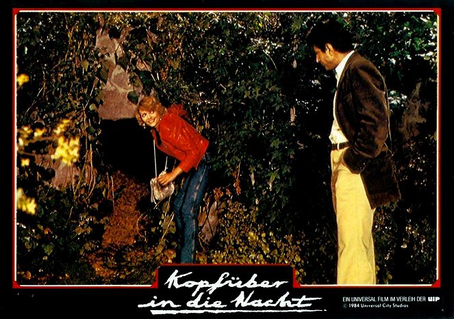 Kopfüber in die Nacht - Lobbykarten - Michelle Pfeiffer, Jeff Goldblum