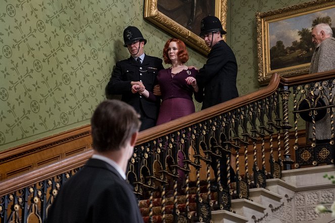 Crooked House - Photos - Christina Hendricks, Terence Stamp