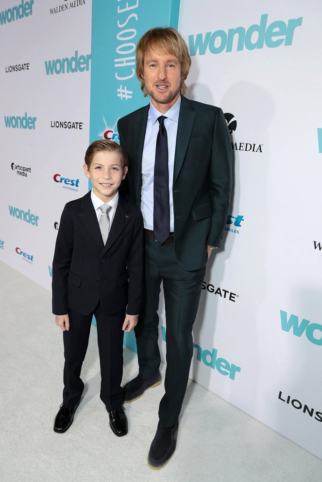 Wonder - Events - The World Premiere in Los Angeles on November 14th, 2017 - Jacob Tremblay, Owen Wilson
